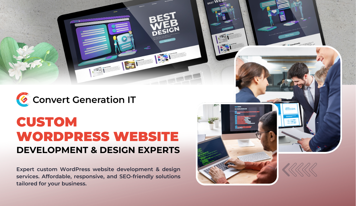 Custom WordPress Website Development & Design Experts