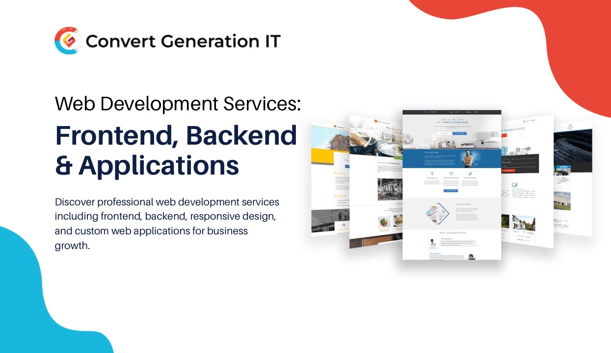 Web Development Services: Frontend, Backend & Applications